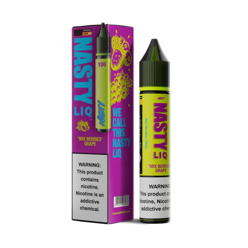 Nasty Liq Mix Berries Grape (Üzüm, Karışık Meyve) E-Likit