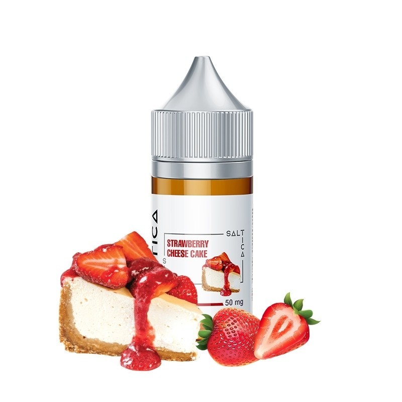 Saltica Strawberry Cheese Cake (Çilekli Cheesecake) Salt Likit - Su...